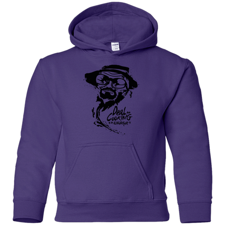 Sweatshirts Purple / YS Deal Cooking Youth Hoodie