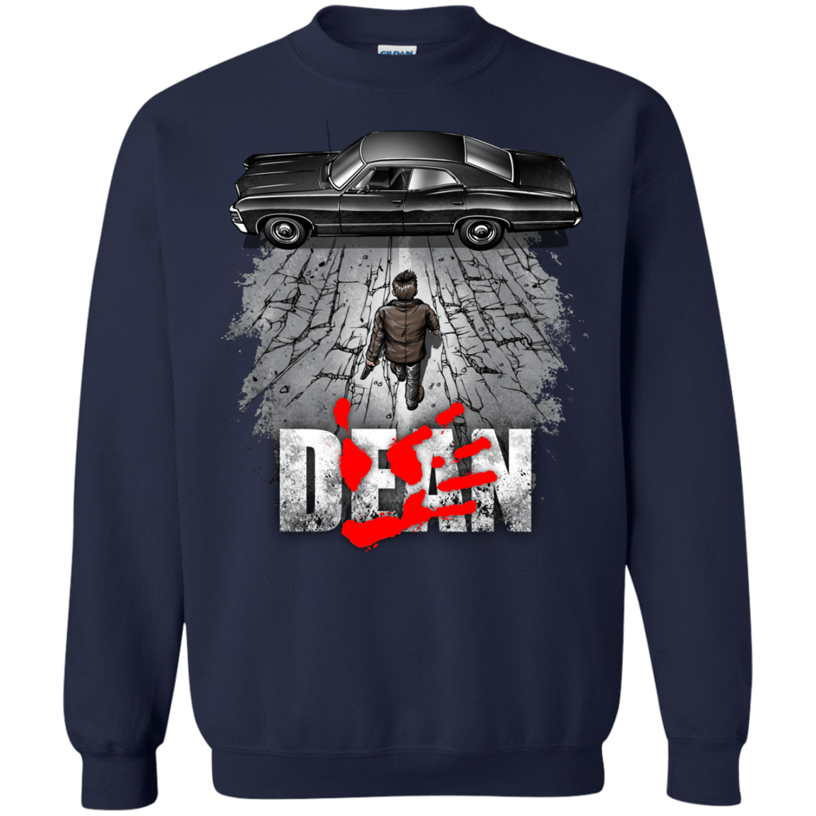 Sweatshirts Navy / Small Dean Crewneck Sweatshirt