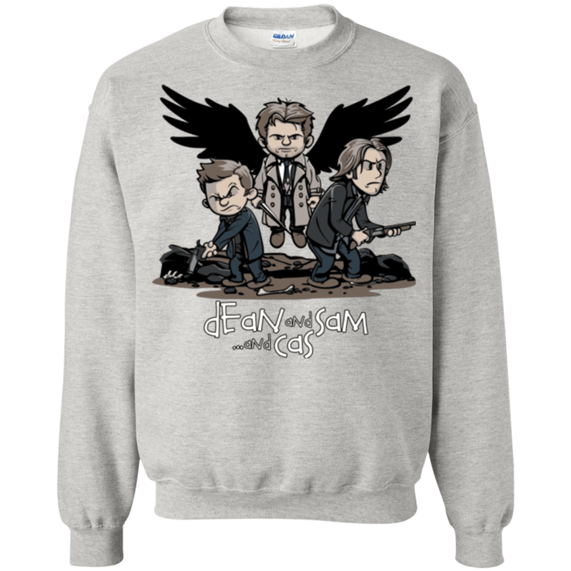 Sweatshirts Ash / Small Dean Sam Cas Crewneck Sweatshirt