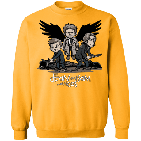 Sweatshirts Gold / Small Dean Sam Cas Crewneck Sweatshirt