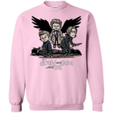 Sweatshirts Light Pink / Small Dean Sam Cas Crewneck Sweatshirt