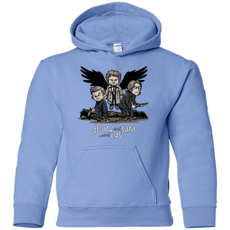 Sweatshirts Carolina Blue / YS Dean Sam Cas Youth Hoodie