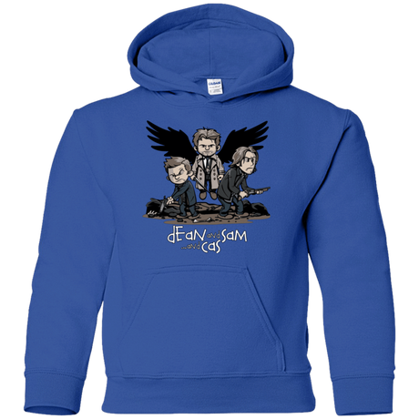Sweatshirts Royal / YS Dean Sam Cas Youth Hoodie