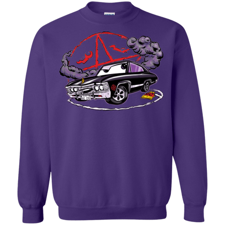 Sweatshirts Purple / Small Deans Baby Crewneck Sweatshirt