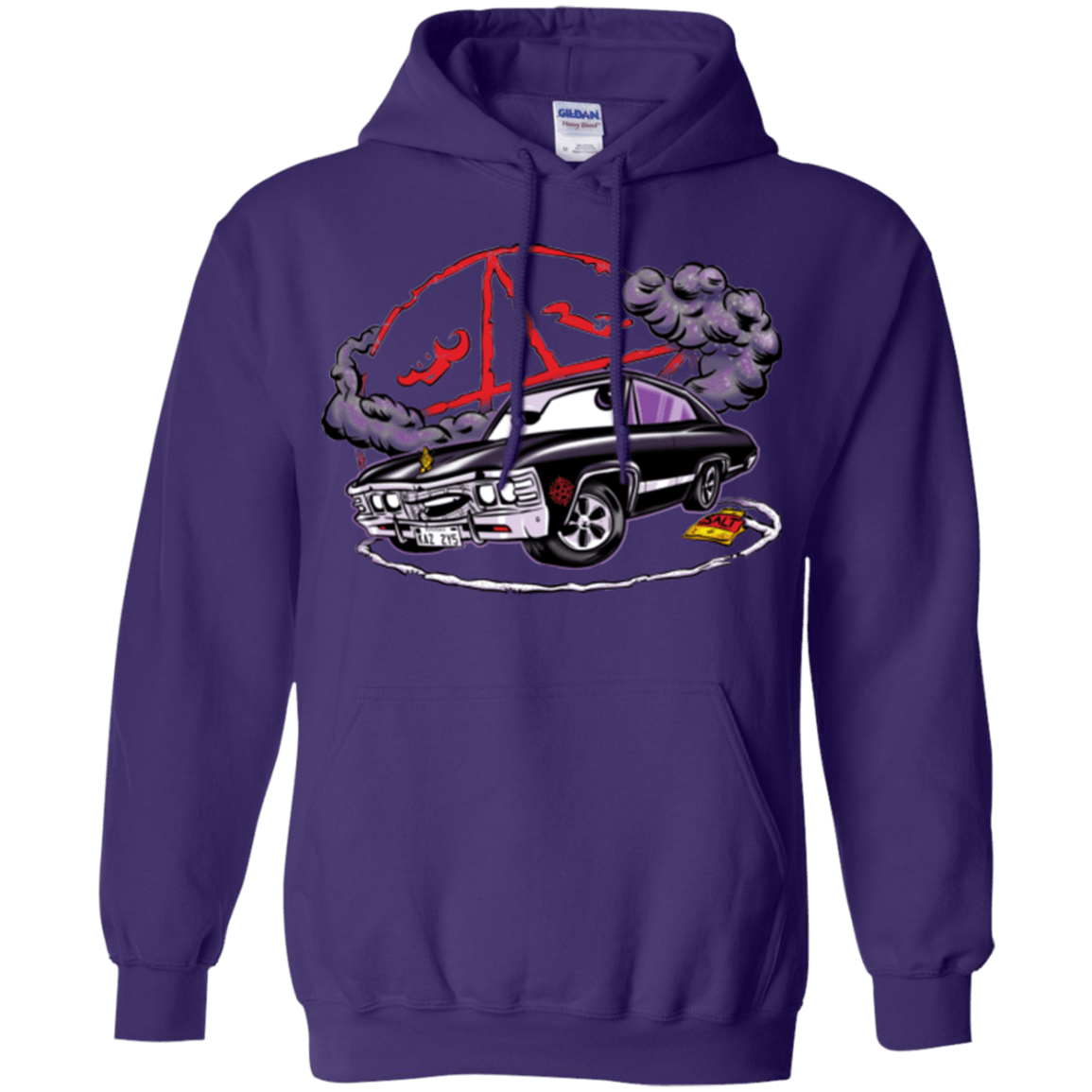 Sweatshirts Purple / Small Deans Baby Pullover Hoodie