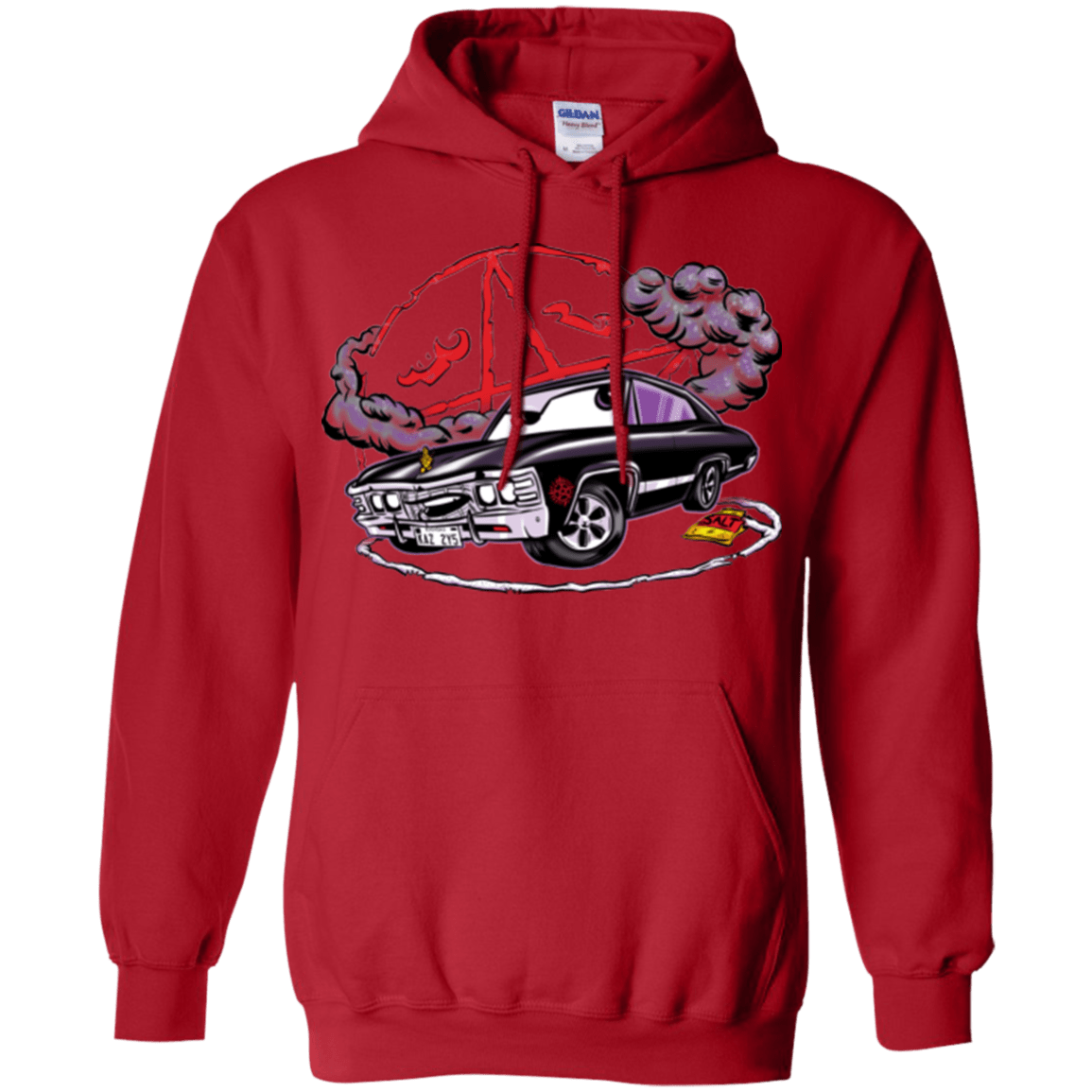 Sweatshirts Red / Small Deans Baby Pullover Hoodie