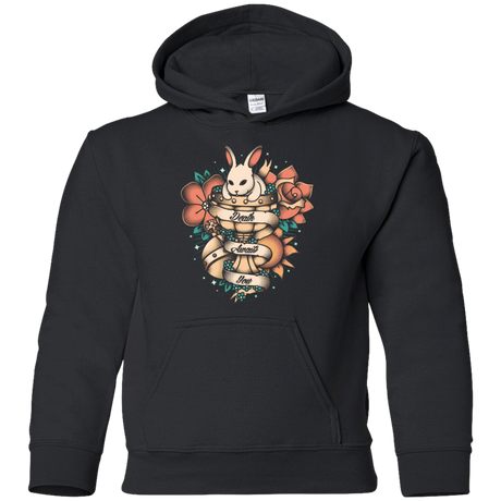 Sweatshirts Black / YS Death awaits you Youth Hoodie