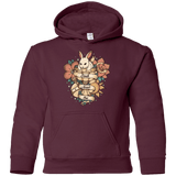 Sweatshirts Maroon / YS Death Awaits You Youth Hoodie