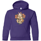 Sweatshirts Purple / YS Death Awaits You Youth Hoodie