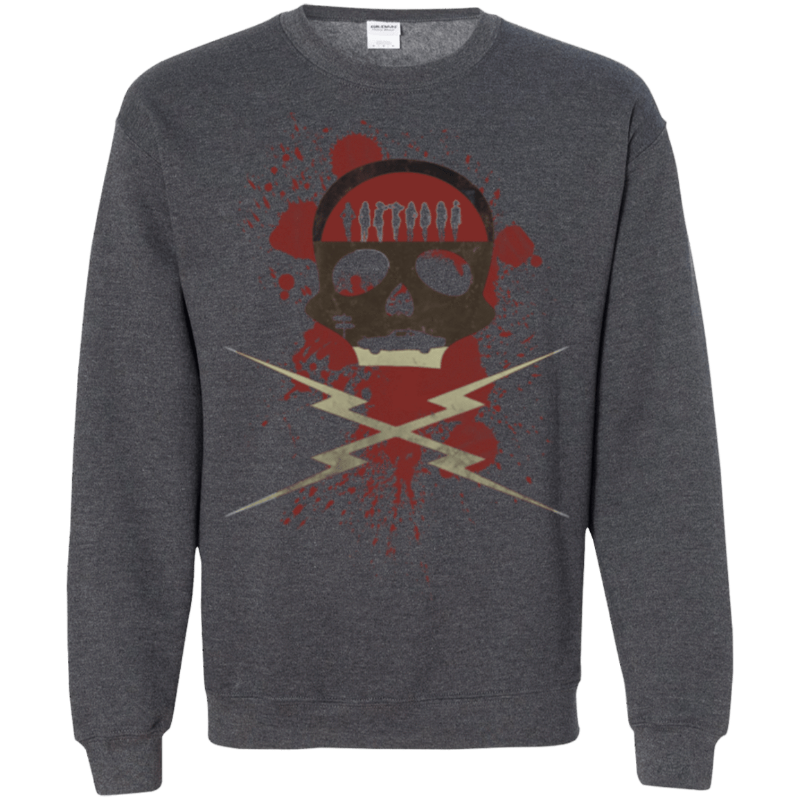 Sweatshirts Dark Heather / Small Death Car Crewneck Sweatshirt