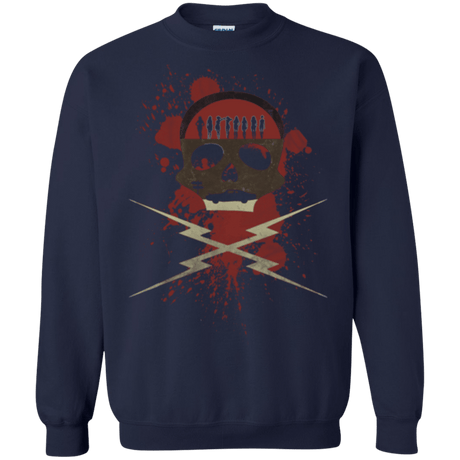 Sweatshirts Navy / Small Death Car Crewneck Sweatshirt
