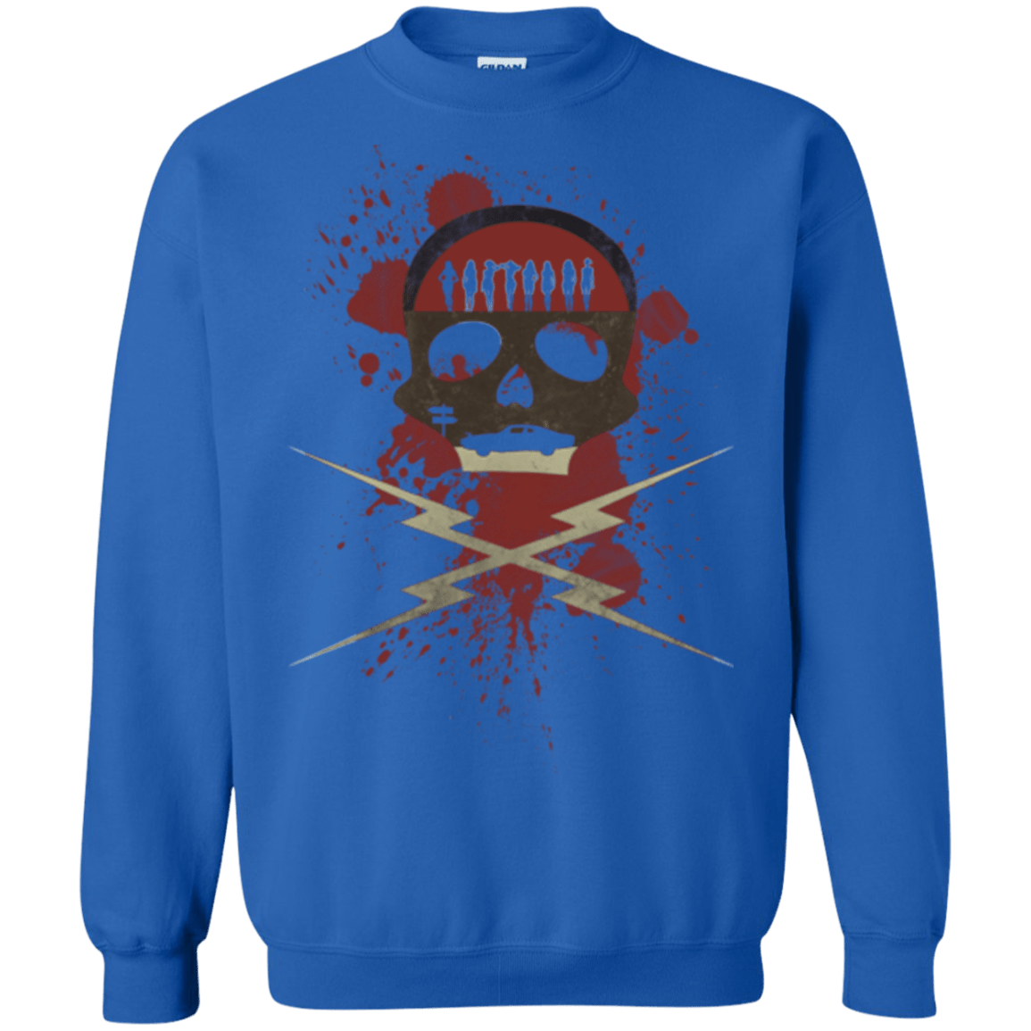 Sweatshirts Royal / Small Death Car Crewneck Sweatshirt