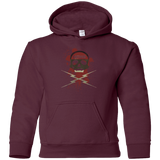 Sweatshirts Maroon / YS Death Car Youth Hoodie