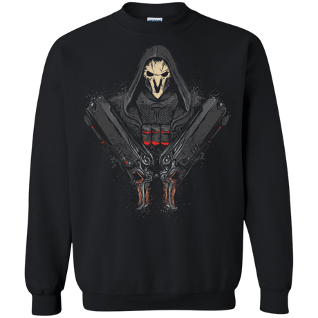 Sweatshirts Black / Small Death comes Crewneck Sweatshirt