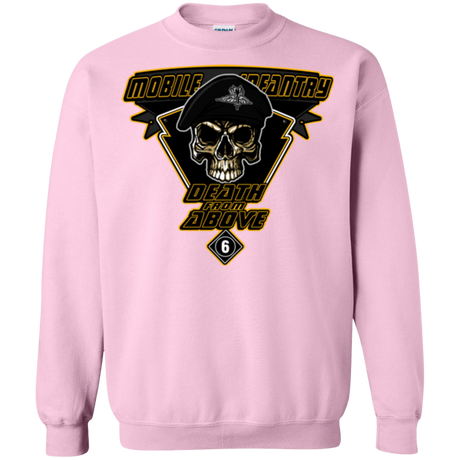 Sweatshirts Light Pink / Small Death From Above Crewneck Sweatshirt