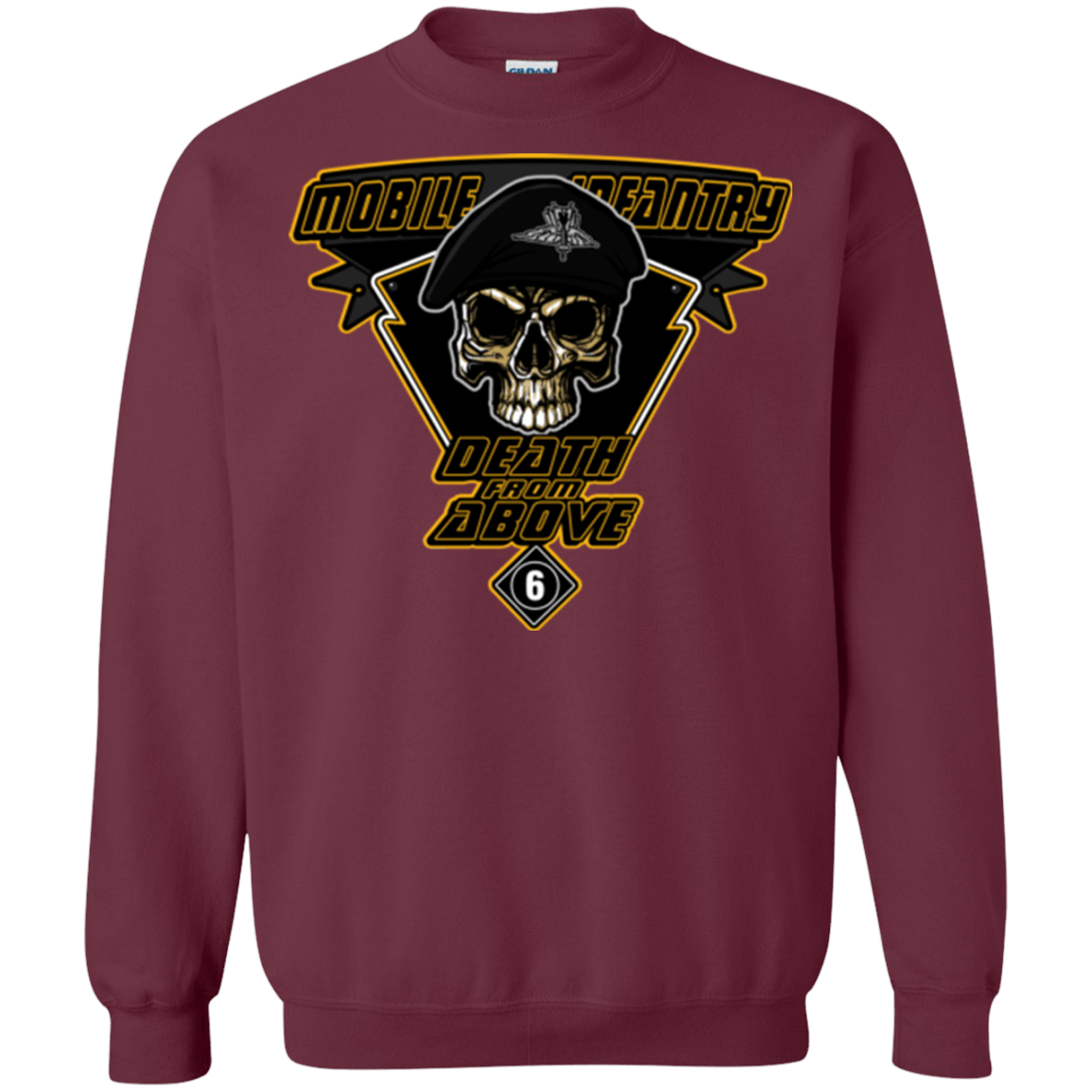 Sweatshirts Maroon / Small Death From Above Crewneck Sweatshirt