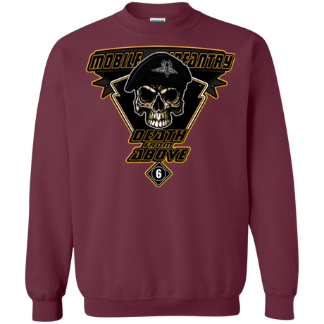 Sweatshirts Maroon / Small Death From Above Crewneck Sweatshirt