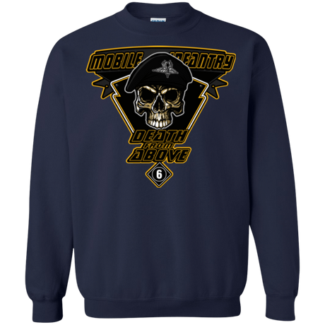 Sweatshirts Navy / Small Death From Above Crewneck Sweatshirt