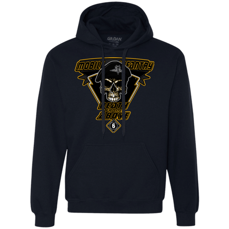 Sweatshirts Navy / Small Death From Above Premium Fleece Hoodie