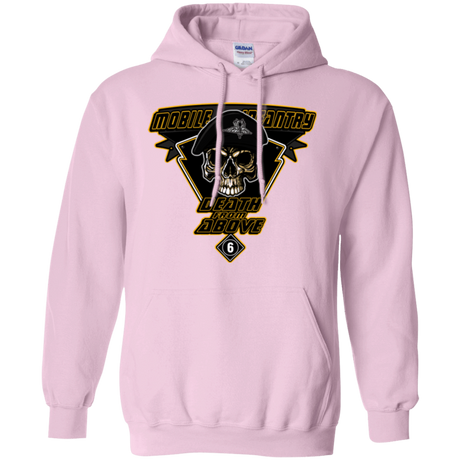 Sweatshirts Light Pink / Small Death From Above Pullover Hoodie