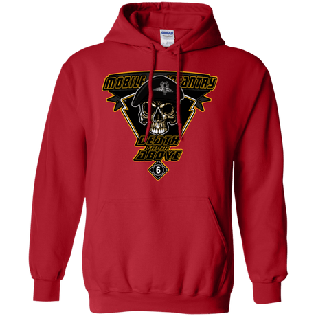 Sweatshirts Red / Small Death From Above Pullover Hoodie