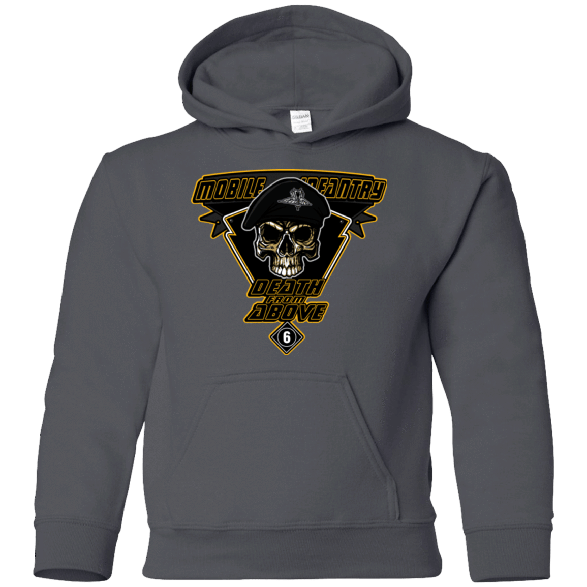 Sweatshirts Charcoal / YS Death From Above Youth Hoodie