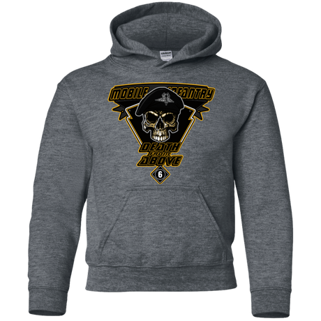 Sweatshirts Dark Heather / YS Death From Above Youth Hoodie