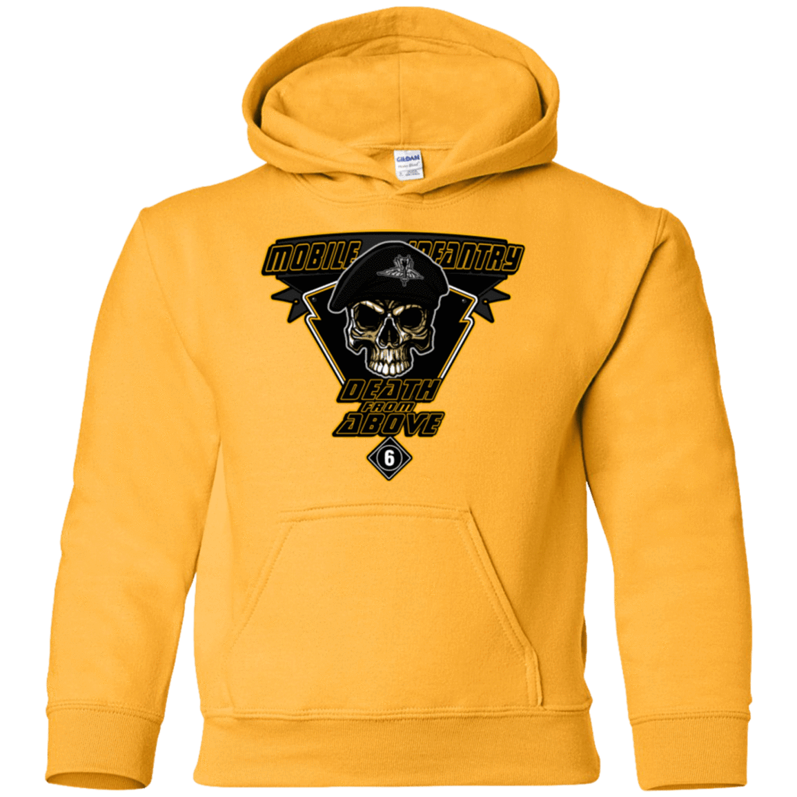 Sweatshirts Gold / YS Death From Above Youth Hoodie