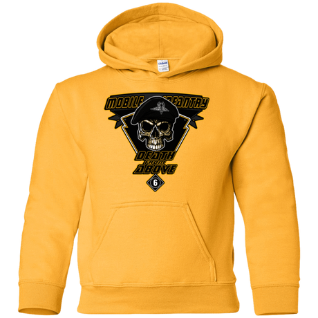 Sweatshirts Gold / YS Death From Above Youth Hoodie