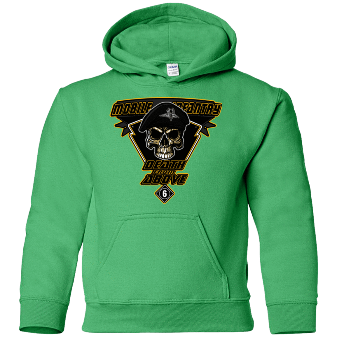 Sweatshirts Irish Green / YS Death From Above Youth Hoodie