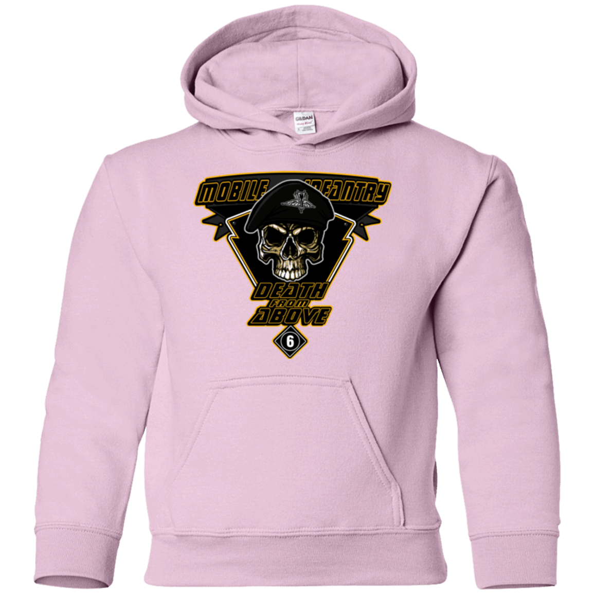 Sweatshirts Light Pink / YS Death From Above Youth Hoodie
