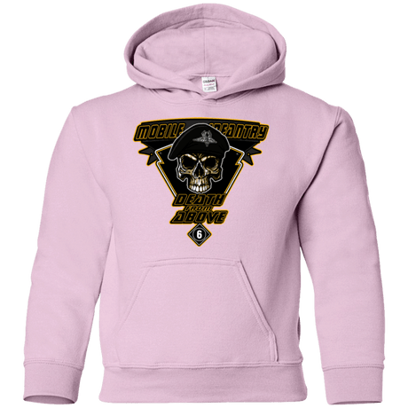 Sweatshirts Light Pink / YS Death From Above Youth Hoodie