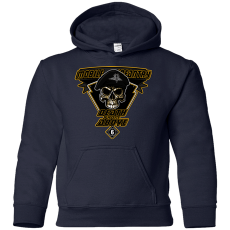 Sweatshirts Navy / YS Death From Above Youth Hoodie