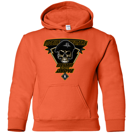 Sweatshirts Orange / YS Death From Above Youth Hoodie