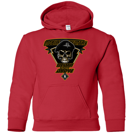 Sweatshirts Red / YS Death From Above Youth Hoodie