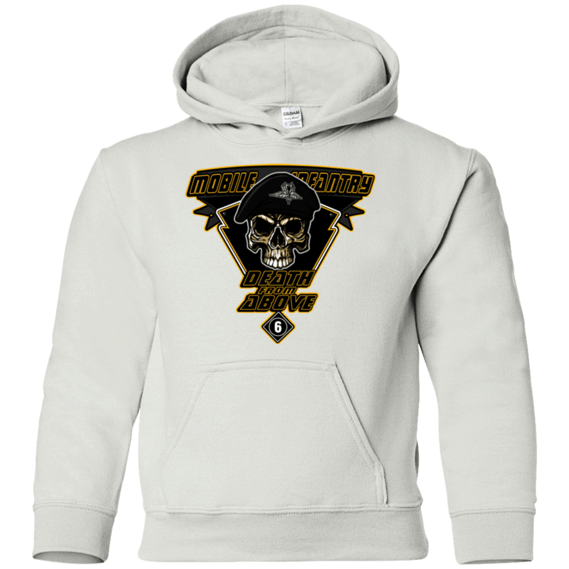 Sweatshirts White / YS Death From Above Youth Hoodie