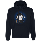 Sweatshirts Navy / Small Death Loves Cats Premium Fleece Hoodie