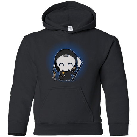 Sweatshirts Black / YS Death Loves Cats Youth Hoodie