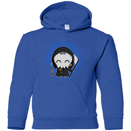 Sweatshirts Royal / YS Death Loves Cats Youth Hoodie