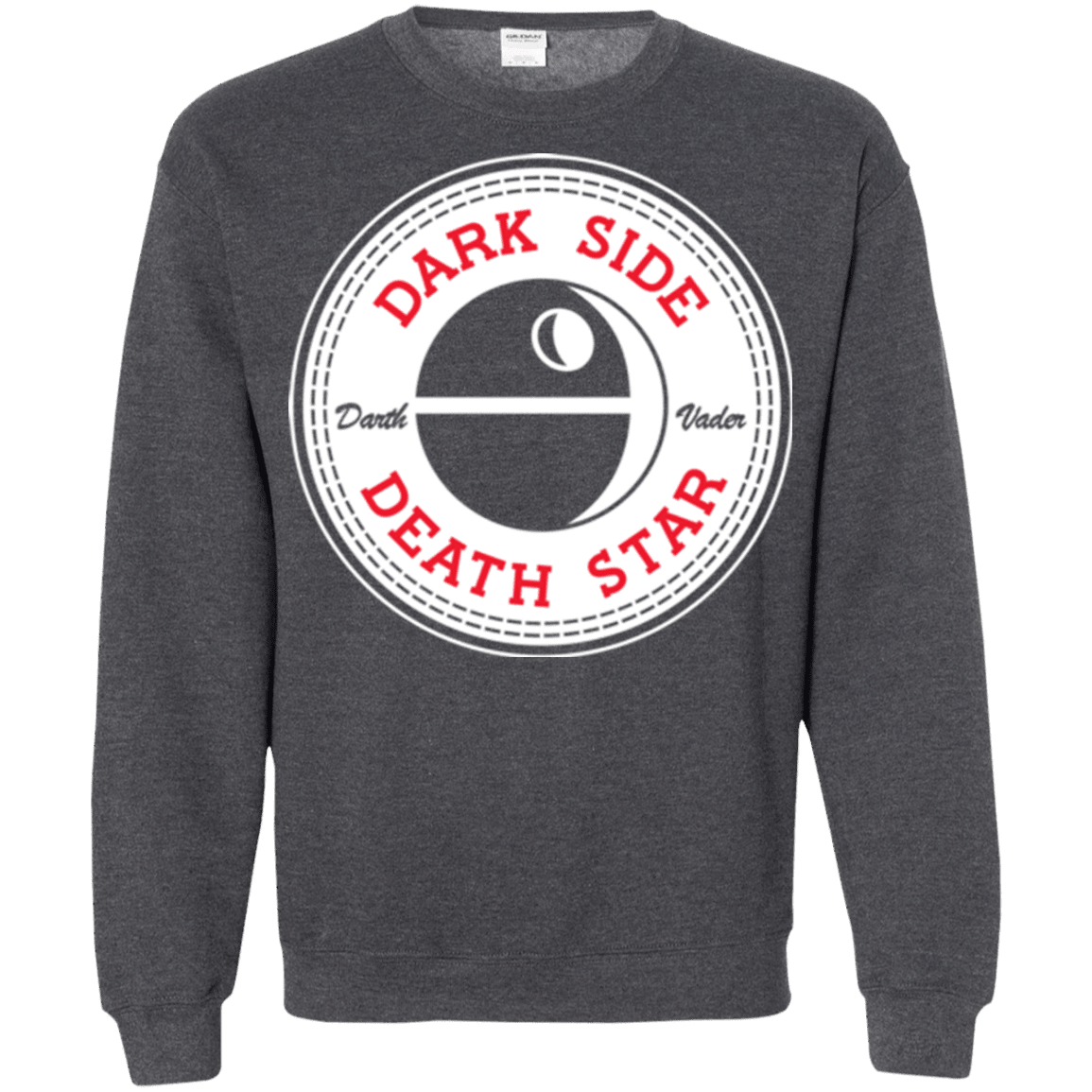 Sweatshirts Dark Heather / Small Death Star Crewneck Sweatshirt