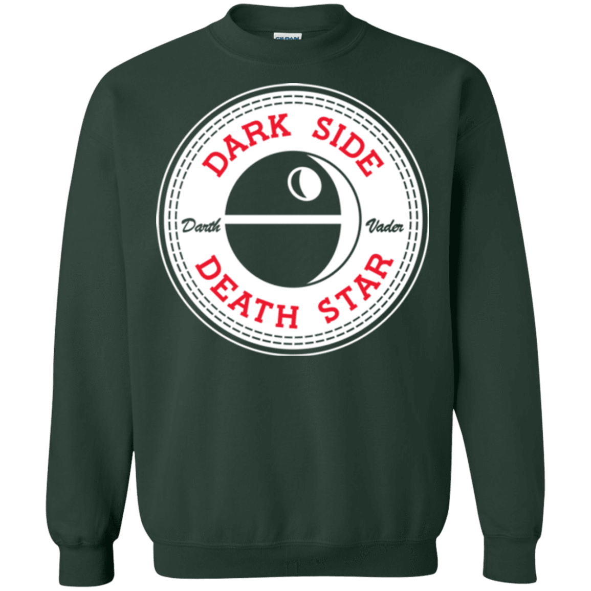 Sweatshirts Forest Green / Small Death Star Crewneck Sweatshirt