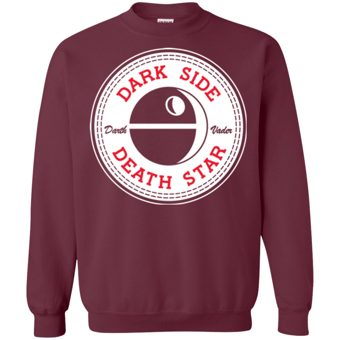 Sweatshirts Maroon / Small Death Star Crewneck Sweatshirt