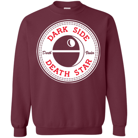 Sweatshirts Maroon / Small Death Star Crewneck Sweatshirt