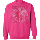 Sweatshirts Heliconia / S Death Star Plan Crewneck Sweatshirt