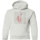 Sweatshirts White / YS Death Star Plan Youth Hoodie
