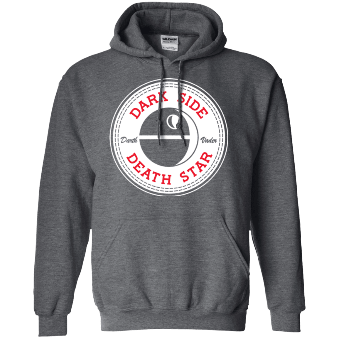 Sweatshirts Dark Heather / Small Death Star Pullover Hoodie