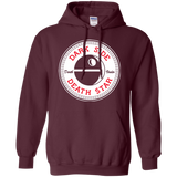 Sweatshirts Maroon / Small Death Star Pullover Hoodie