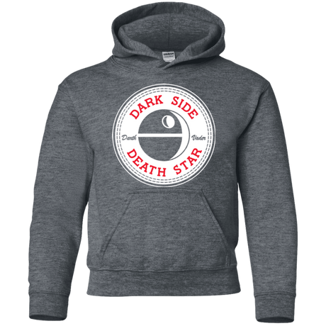 Sweatshirts Dark Heather / YS Death Star Youth Hoodie