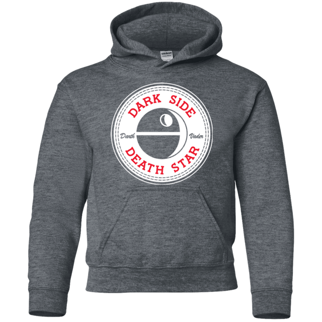 Sweatshirts Dark Heather / YS Death Star Youth Hoodie