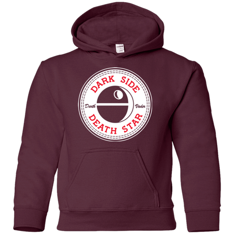 Sweatshirts Maroon / YS Death Star Youth Hoodie